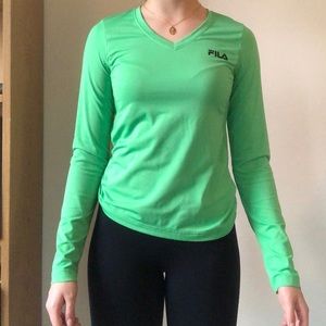 Women’s Fila sport long sleeve top